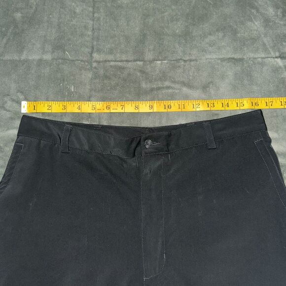 Nike Dri-Fit Shorts Men’s 33 Medium Black Logo Embroidered Tennis Short - Picture 8 of 10